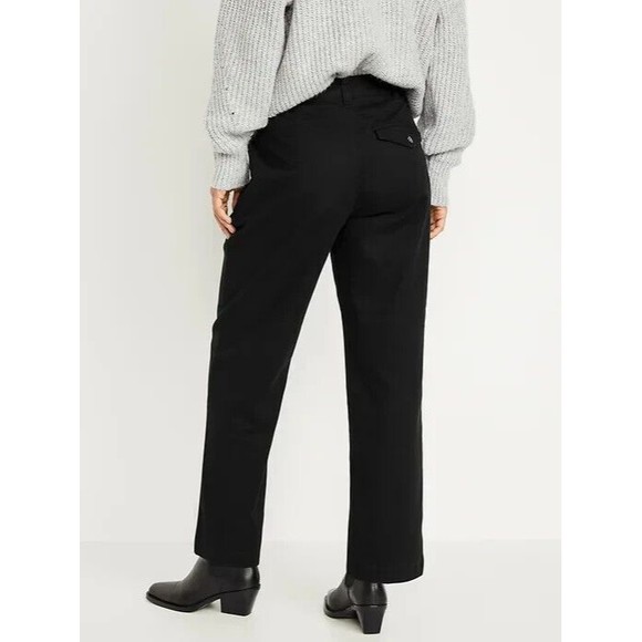 Old Navy Classic Black Straight Leg Trousers - Picture 3 of 9